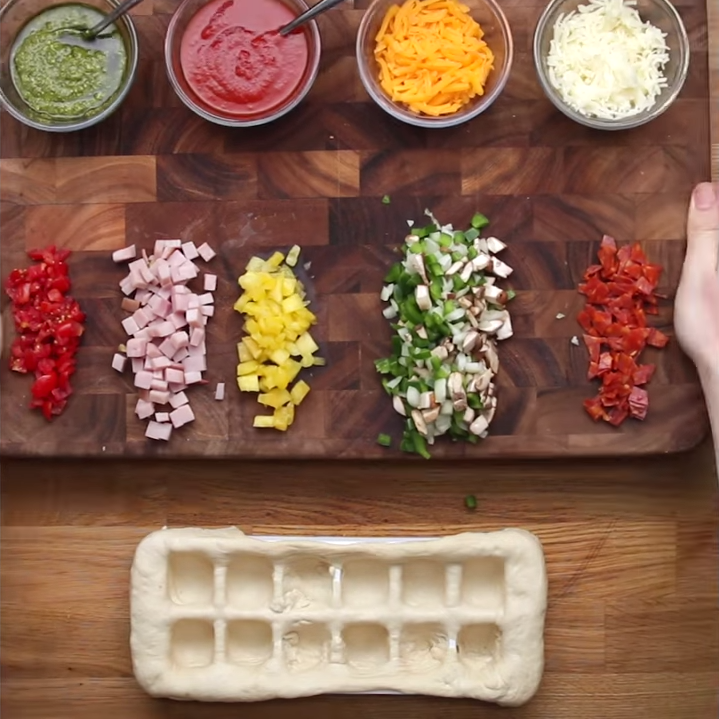 Ice Cube Tray Pizza Snacks Are Irresistible