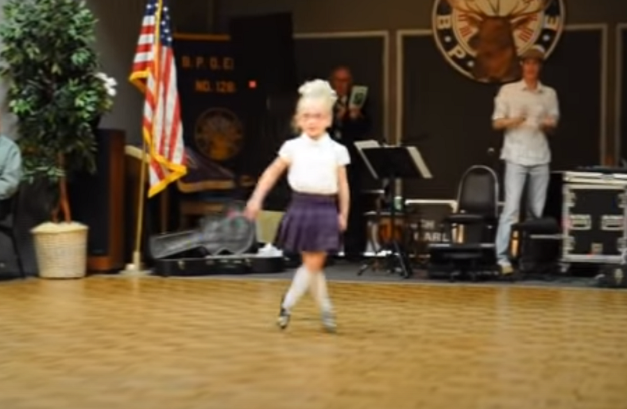 4yearold Irish dancer bring house down with electric traditional moves