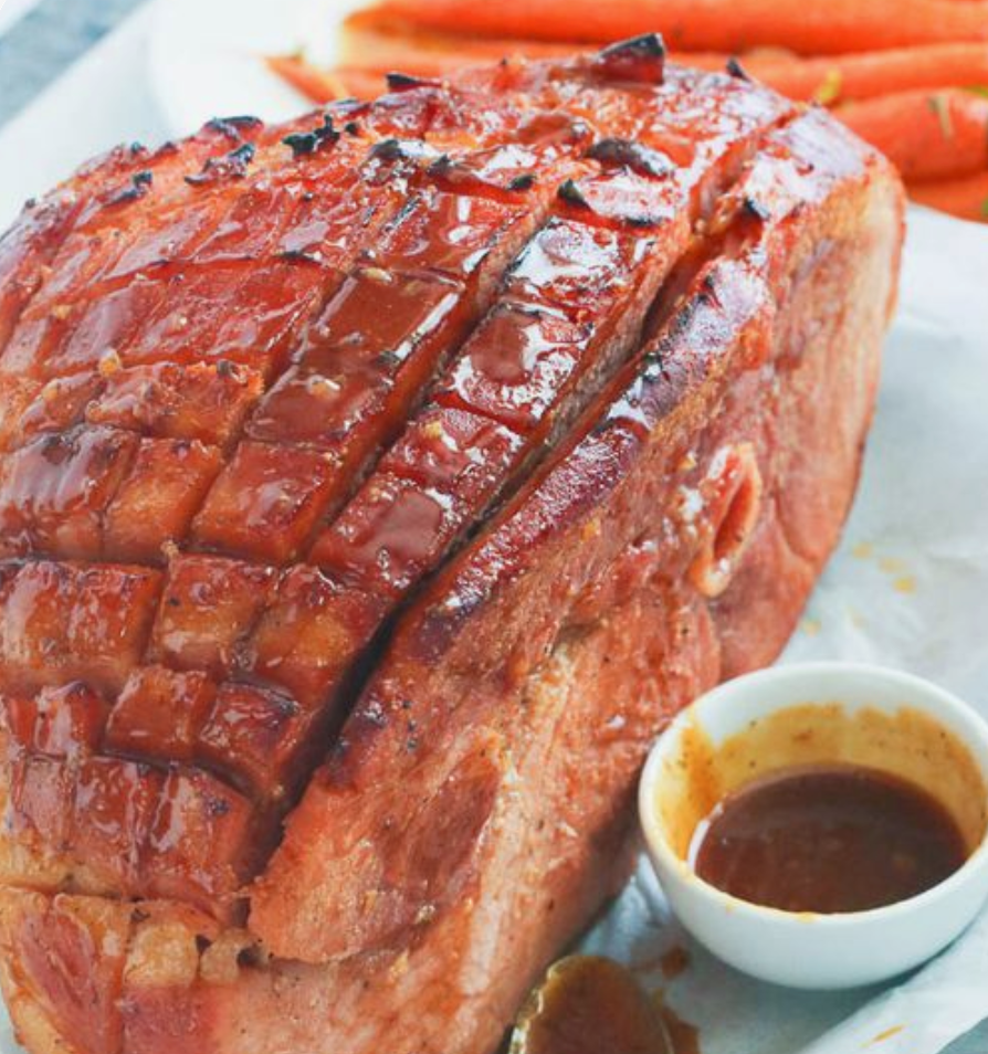 Easy Slow Cooker Recipe For Delicious Orange Glazed Ham