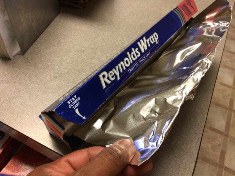 Here’s why tinfoil is shiny on only one side and how to use it