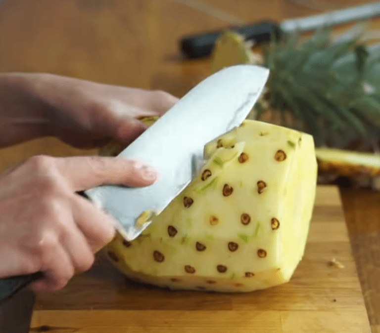 This pineapple pullapart technique makes eating this fruit so much easier