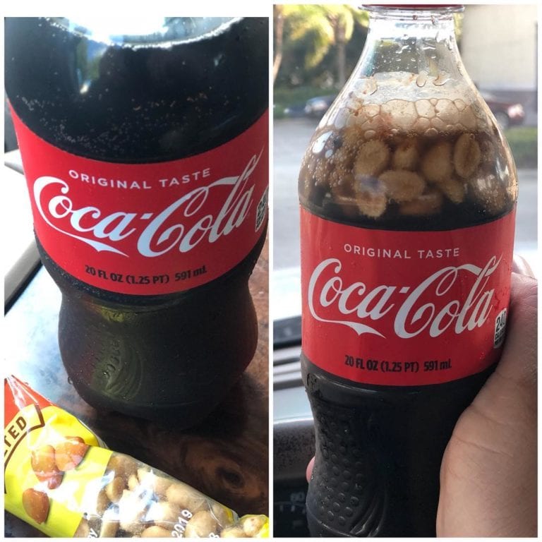 Adding peanuts to Cocacola is apparently the hottest new Southern food