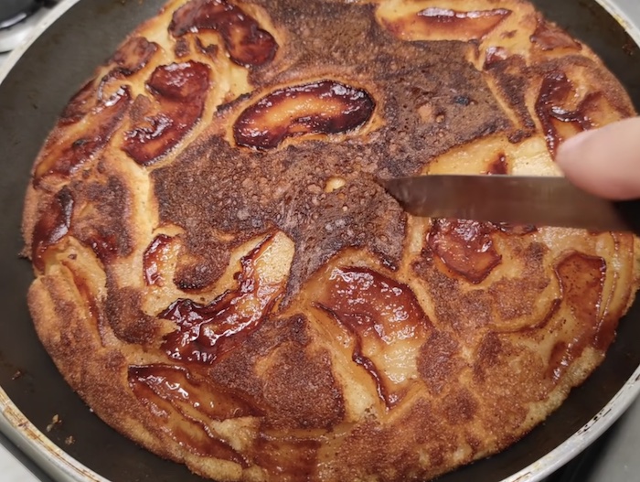 Recipe for “famous” onepan apple pancake cake gets over 24 million views