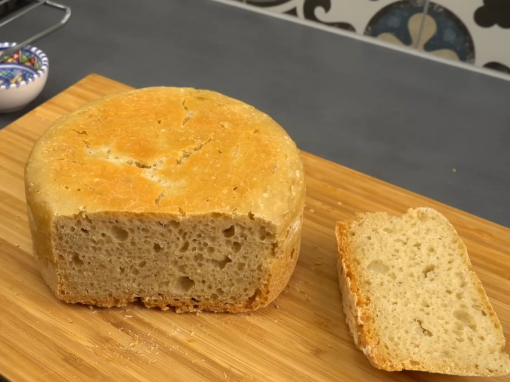 Bake “Blackout Bread” without electricity using tealight candles