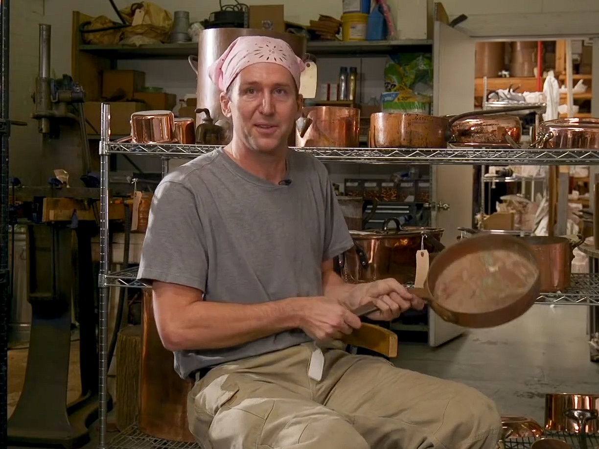 Former rocket scientist gives up career to make “best copper pots in
